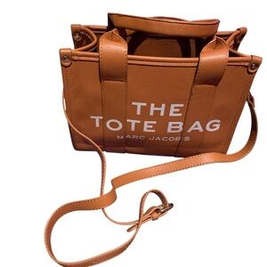 Tan small Tote Bag  UNBRANDED. EUC